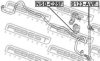 NISSA 54613CY00A Stabiliser Mounting